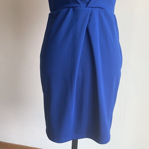 Gracia Royal Blue Shift Dress Size Medium NWT - Picture 5 of 12